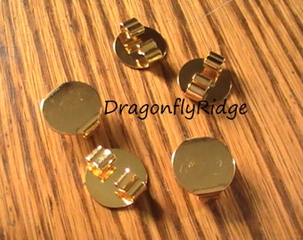 Bolo Tie Slides ~ Gold Bolo Tie Slides ~ 15mm ~ 5 Pieces ~ Flat Rate Shipping ~ Bolo Tie Findings ~ Bolo Tie Hardware ~ Gold Bolo Tie Parts