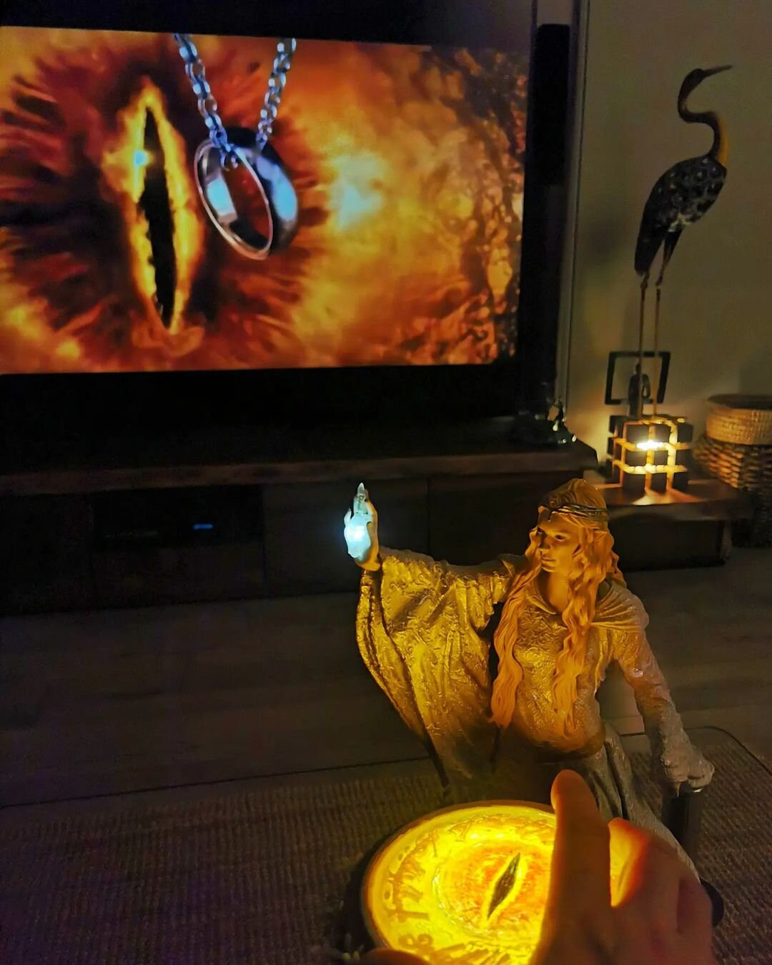 LED Lady Galadriel Figurine LARGE SIZE, Detailed Collectible, Perfect ...