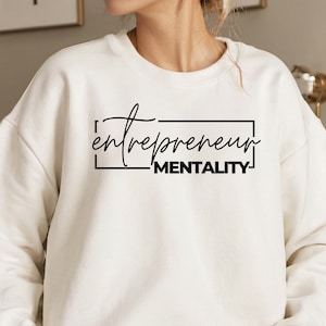 Mentalité d'entrepreneur Svg png pour les propriétaires de petites entreprises Boho Citations de motivation Entrepreneuriat Conceptions numériques PDG Fichier Svg Cricut