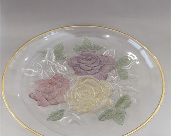 Handcrafted Ceramic Glass Dinner Plate Artisanal Ceramic Glass Serving Plate Elegant Ceramic Glass Dinnerware Set