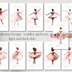 Ballerina Scrunchie Anhänger Ballet Scrunchie Geburtstagskarte Tänzerin Mitbringsel Tutu scrunchie beschriftet