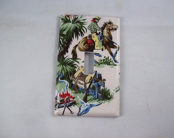 Cowboy Switch Plate Etsy