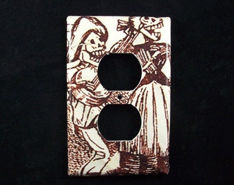 Day of the Dead outlet switch plate retro Mexico pop culture Dia de Los Muertos light switch