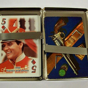 gay pulp wallet retro beefcake pin up vintage cigarette case ID tote kitsch immagine 2