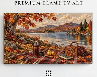 Samsung Frame TV Art, L'ultimo picnic, Arazzo popolare autunnale, Modalità artistica Download