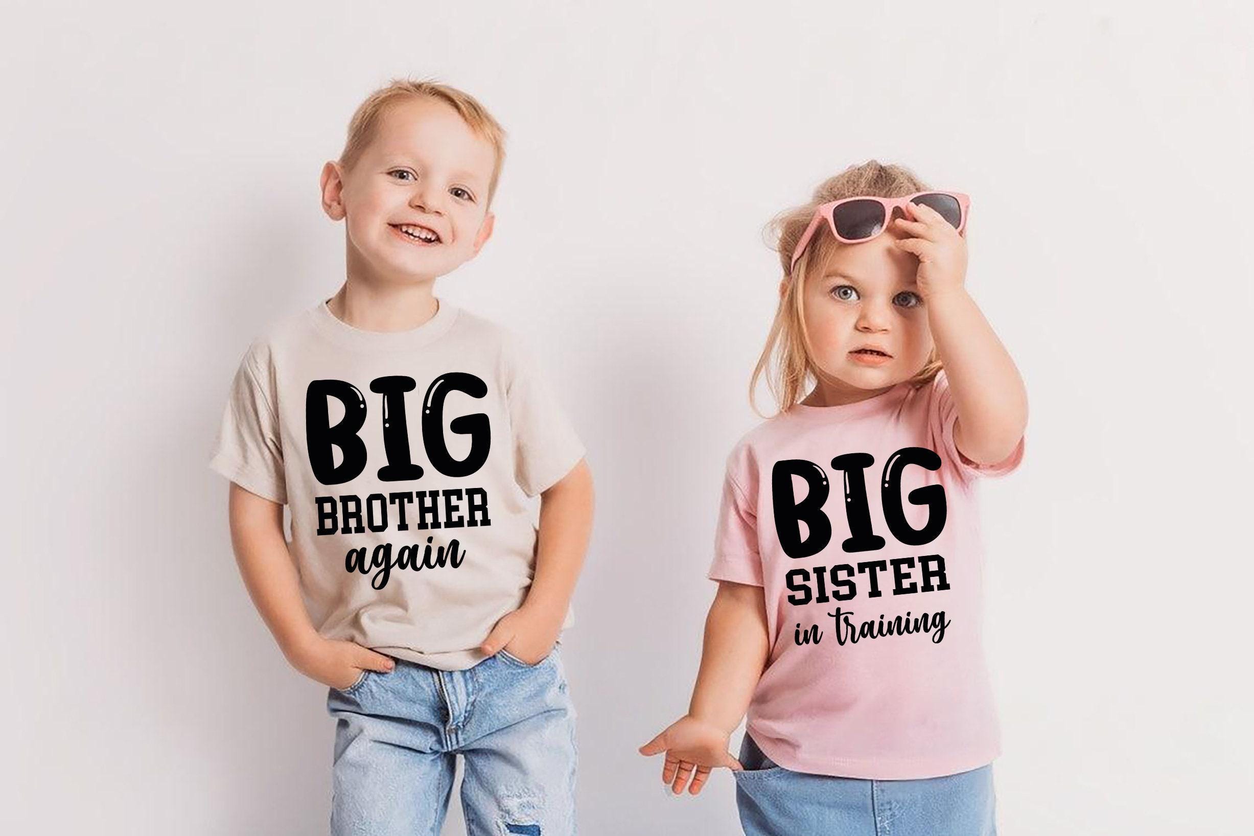 Siblings Shirt Set, Big Brother Big Sister Little Sister, Oldest Middle Youngest, Pregnancy Reveal, Family Baby Announcement