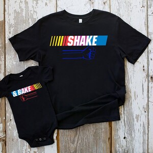 Dad and Baby Matching Shirts, Shake and Bake Father Son Tshirts