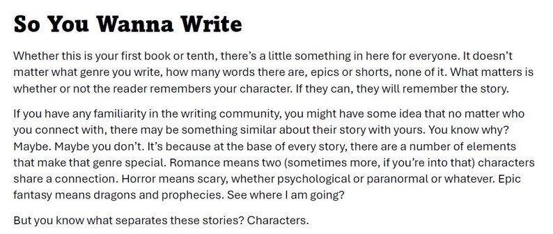 Writing Relatable How to Write Relatable Characters Guide - Etsy