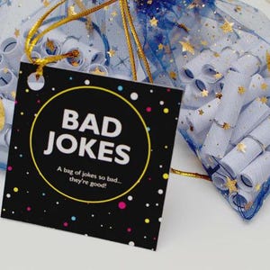 Bad Jokes - Sac au trésor | Blagues pour toute la famille | Un ramassage amusant - Idée cadeau économique/pas cher | Tous les âges ! Idée cadeau d'anniversaire