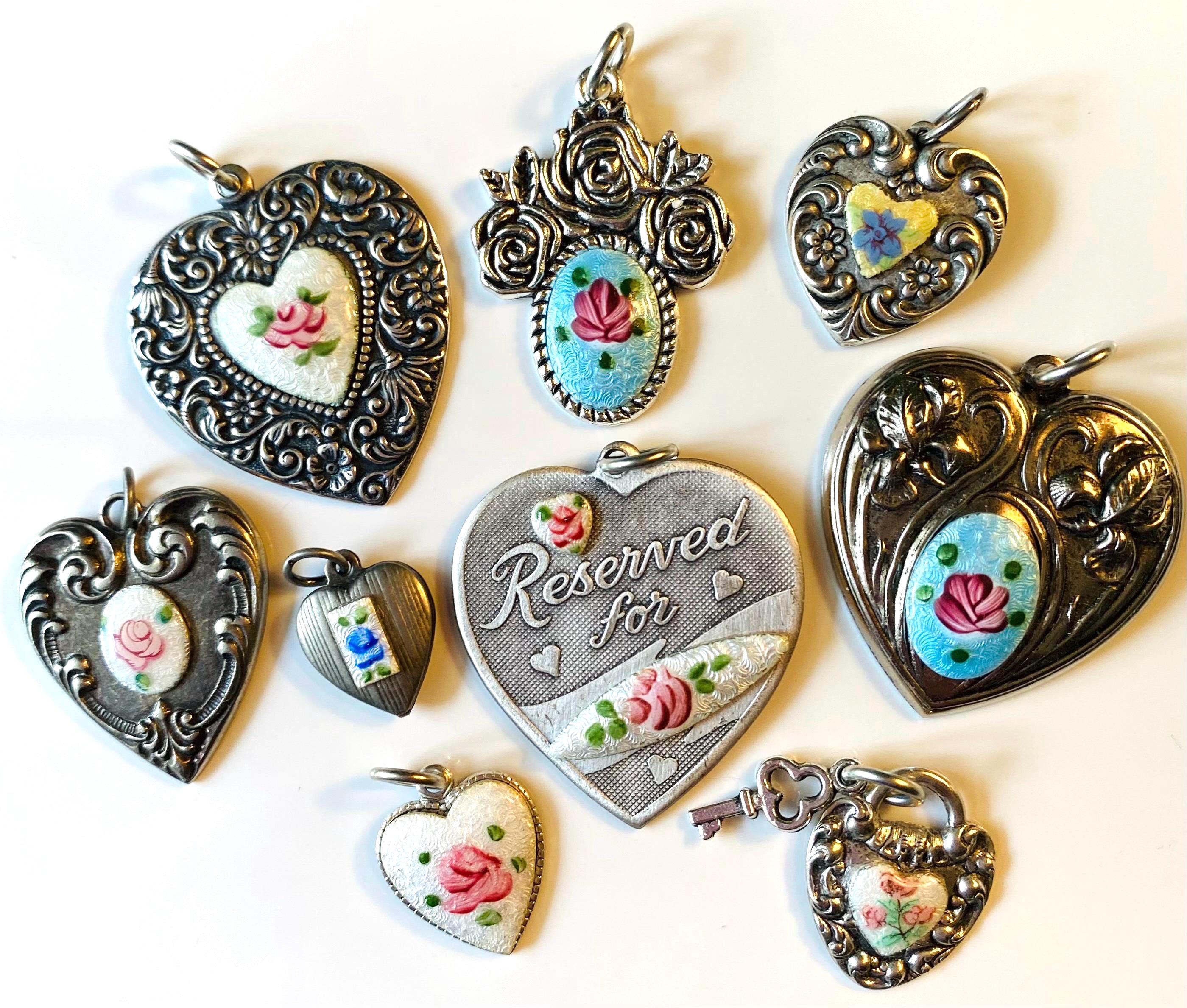 Guilloche heart - Etsy 日本