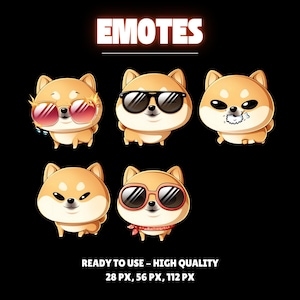 Twitch Emotes Or Kick Emotes | Animated Emotes | Chibi anime style | Twitch Sub Emotes, Emoji for streamer Twitch, Facebook, Discord