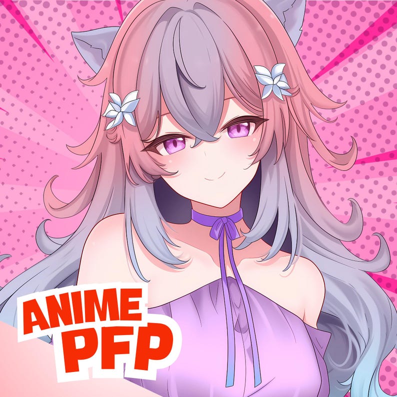 Custom Anime PFP | Vtuber Avatar Commission for Streamers | Twitch ...