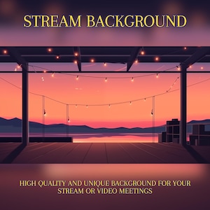 Stream Background, Cozy Gamer Girl Room Background, Twitch Background, Vtuber Background, Static Background, Background Twitch, Cozy, Lofi