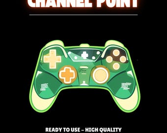 Joystick Channel Point for Twitch, Twitch Channel Point, Channel Point Icon, Twitch Emotes, Channel Point, Cute Channel Points