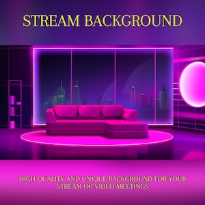 Stream Background, Cozy Gamer Girl Room Background, Twitch Background, Vtuber Background, Static Background, Background Twitch, Cozy, Lofi