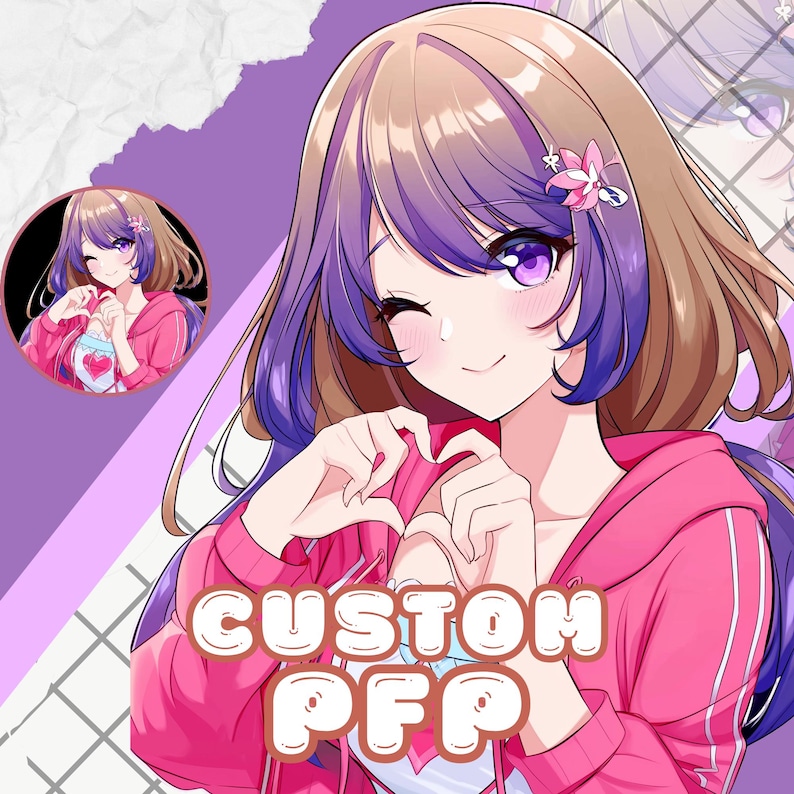 Custom Anime Character Commission | Drawing Anime | Original Anime Art ...