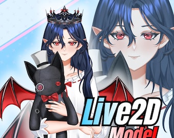 Custom Live2D VTuber Model | Anime Avatar | Male & Female Streaming Characte