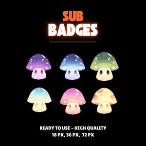 Subbadges set toverdrank, subbadges, subbadges twitch, bitbadge, twitchstream, schattige subbadges, streaming-item, drankjebadges