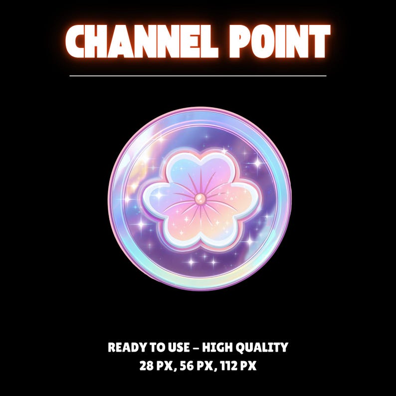 Sakura Stardust Channel Point for Twitch, Twitch Channel Point, Channel ...