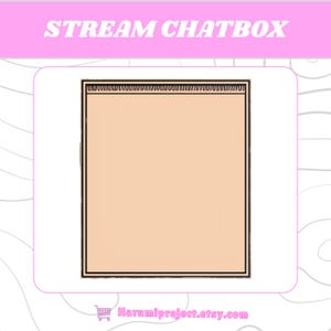 Cuadro de chat de cartas del Tarot de la Calestad, lindos streamers de cuadros de chat, superposición de cuadro de chat, widget de cuadro de chat, cuadro de chat de transmisión, marco de cuadro de chat, activo de transmisión, Twitch