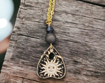 Sun Oujia Planchette Necklace