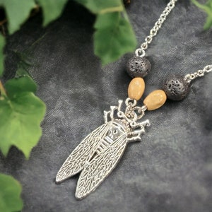 Cicada Pendant Necklace image 3