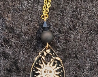Sun Oujia Planchette Necklace