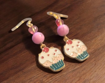 Rainbow Anatomical Heart Earrings