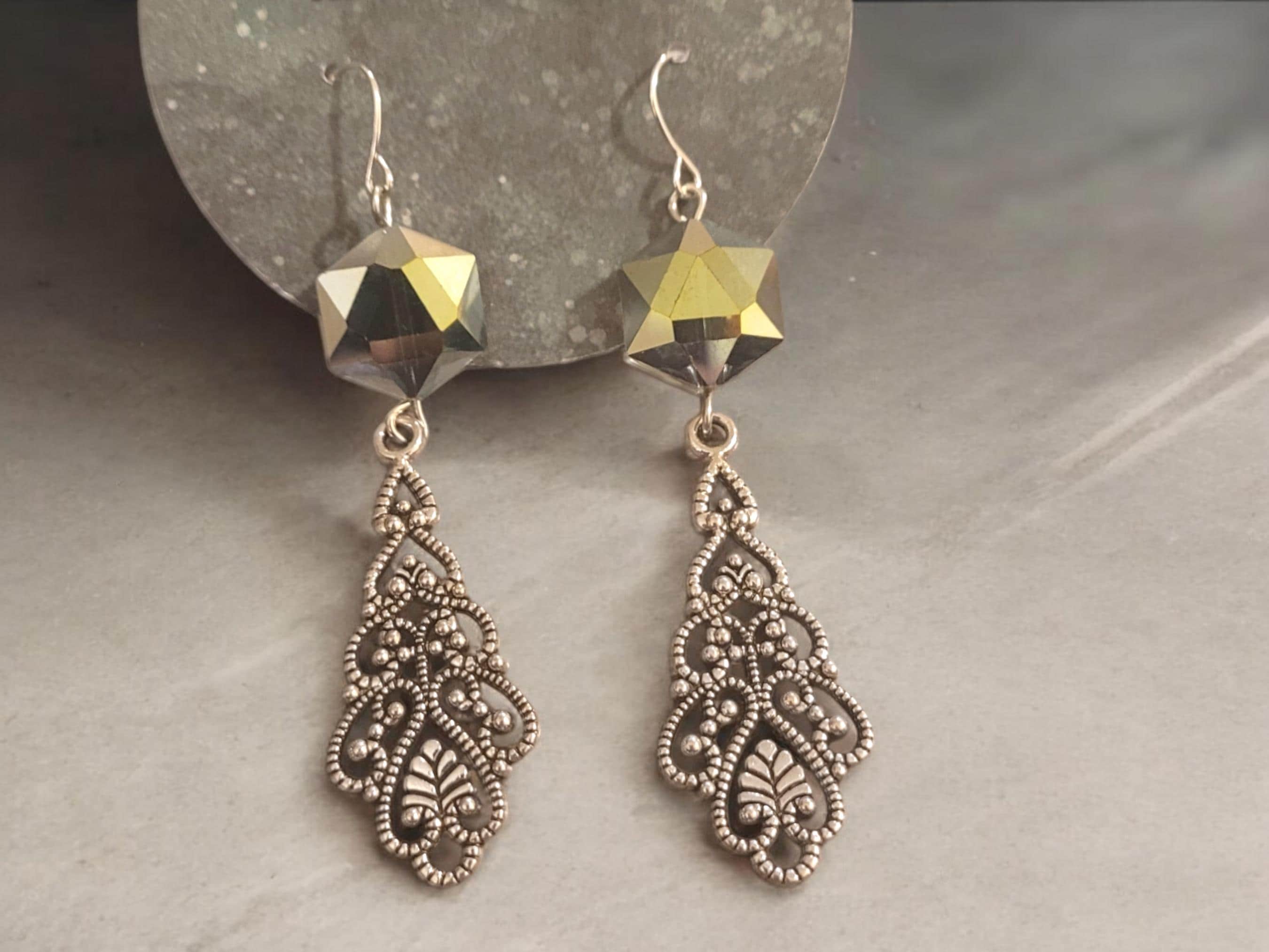 Crystal Chandelier Earrings