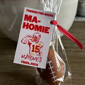 Druckbare Patrick Mahomes Fußball Valentinstag Karten, Kinder Klassenzimmer Valentinstag Karte