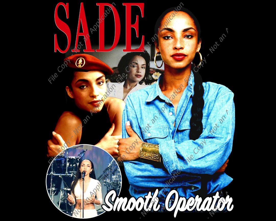 SADE Tee PNG, Shirt Design Shirts Png, Printable Design, Instant ...