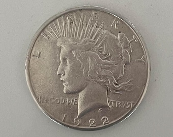 1922 Peace Silver Dollar