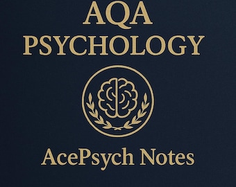 AQA A-nivå psykologi, repetitionsguider, bunt