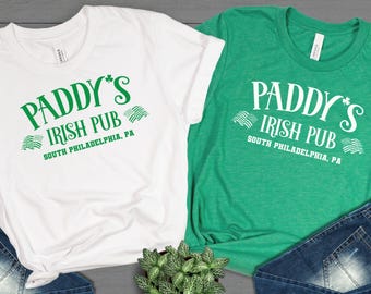 Paddy's Pub T-Shirt: It's Always Sunny in Philadelphia, St. Patrick's Day Tee
