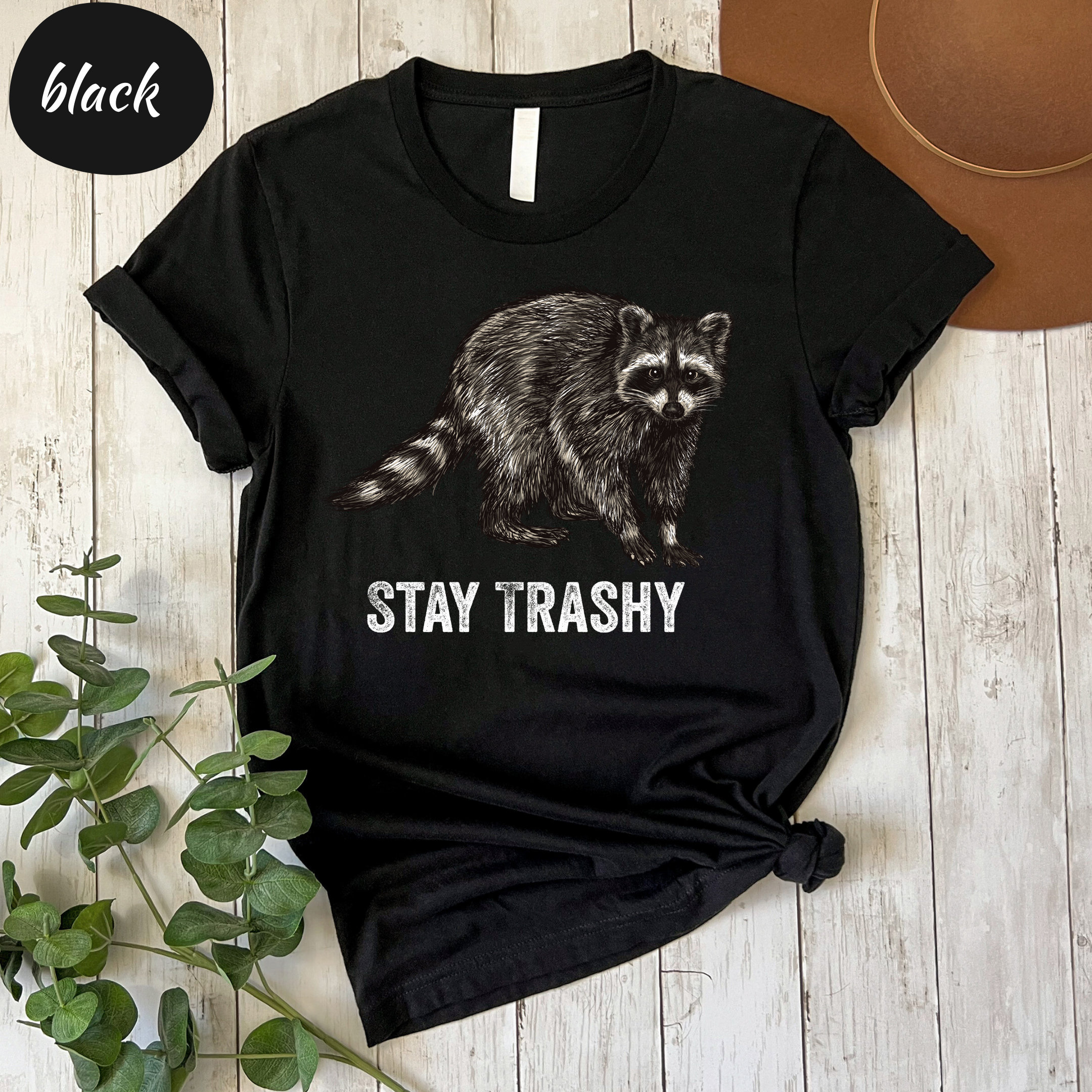 Vintage 90s Funny Racoon Shirt | Retro Y2k Boho Aesthetic, Cute
