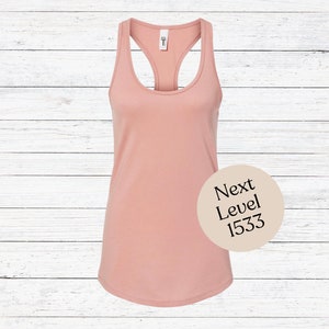 Next Level 1533 | Tank Top | Next Level | Blank | Blank Tank Top | Tank Tops | Blank Tops | Bulk Tops | Cheap Blanks | Mockup | Blank Shirt