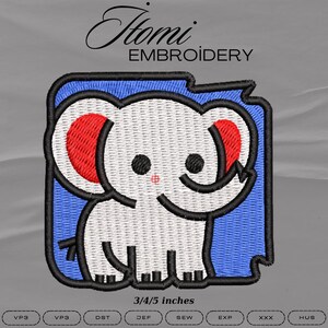 Elefantbroderidesign, Safaridjurslapp, Maskinfil för barnrum