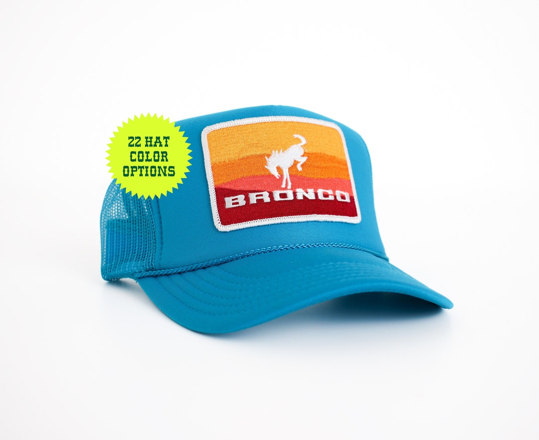 Retro Bronco Trucker Hat, Trendy Womens Trucker Hat, Cowgirl Hat ...