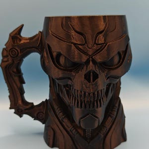 Creepy & Cool Can Holder Mugs - 3D Printed Designs - Horror, Skulls, Aliens and More