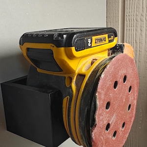 DeWalt XR DCW210 Sander Wall Mount Holder for Cordless Orbital Tool Storage