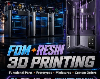 Custom 3D Printing Service – Personalized 3D Printed Parts, Models & Prototypes – Message Before Ordering