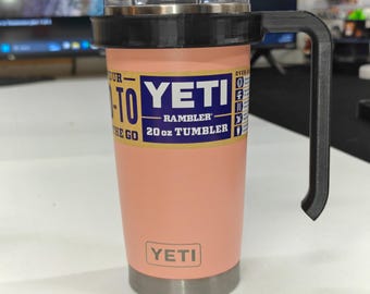 20oz Tumbler Handle | 3D Printed Grip for YETI Rambler