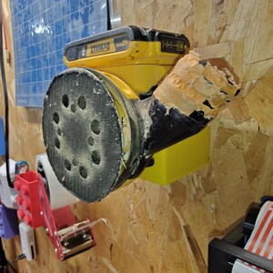 Random Orbital Sander Wall Mount Compatible with DeWalt DCW210 20V MAX – Tool Holder afbeelding 7