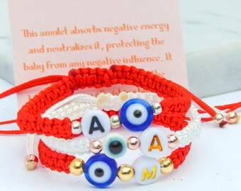 Evil Eye Baby Armband: Neugeborenen Schutz Geschenk
