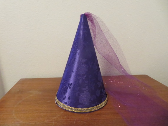 Cute Girls Purple Deluxe Brocade 