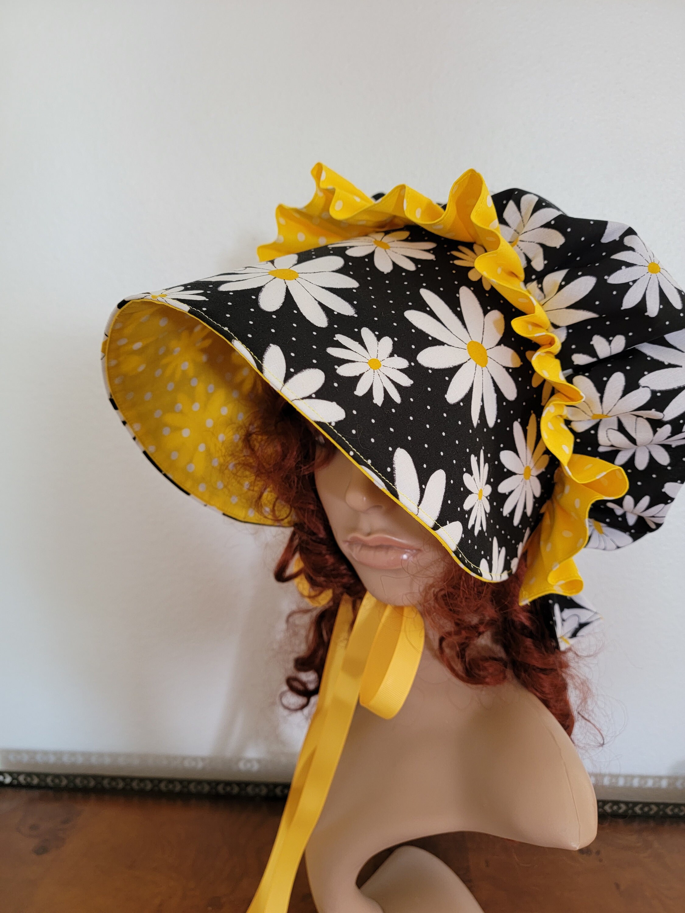 Pioneer Trek Bonnet, Prairie, Victorian, Civil War Bonnet