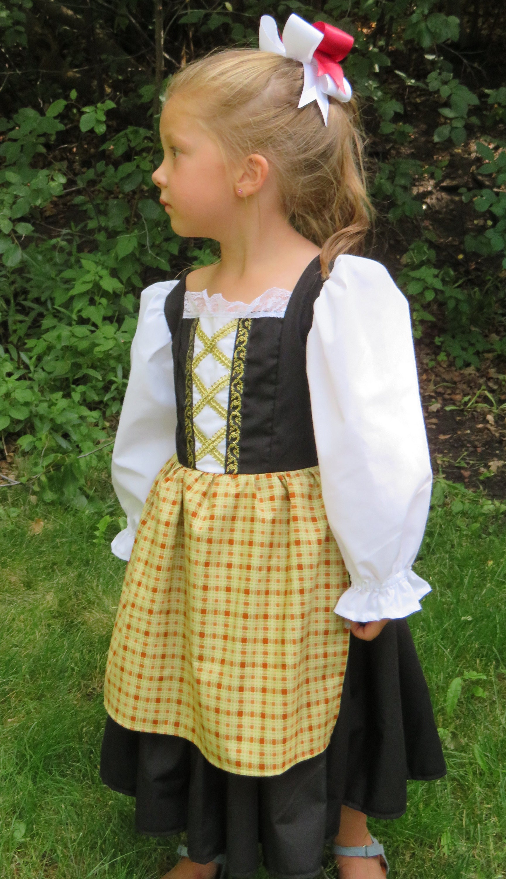 Cute Iceland Traditional National Girls Costume Scandinavian Etsy Canada