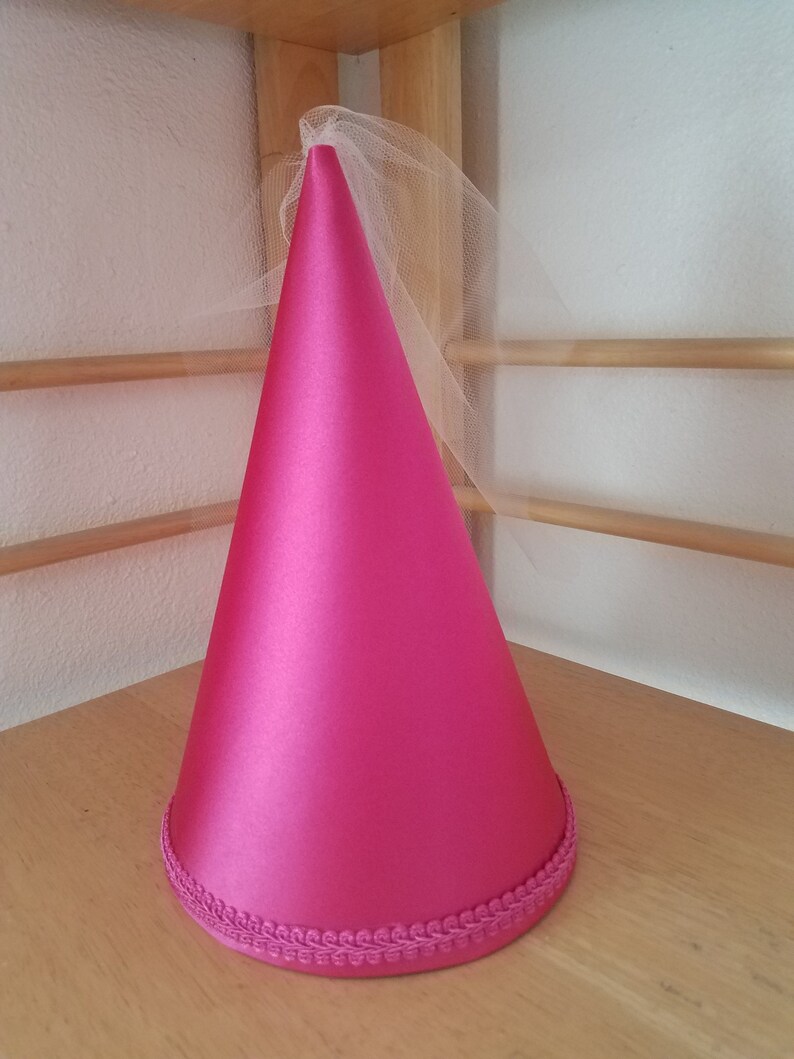 Cute Girls Bright Pink Fushia Satin 