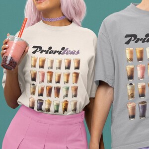Boba Tea T-Shirt Funny Pun Asian Tee Boba Lover Gift Trendy Bubble Tea Fashion Unisex Pearl Milk Tea Chinese Foodie Apparel