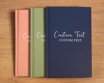 Custom Journal Personalized Notebook Custom Text Book Personalized Sketchbook, Company Gift, Quote Notebook Gratitude